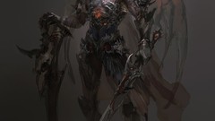 Wings horns weapons armor