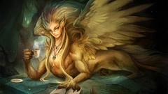 Wings sphinx fantasy art