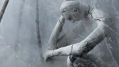 Winter 3d abstract cg