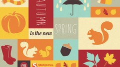 Winter autumn spring Acorns squirrels Smashing magazine 