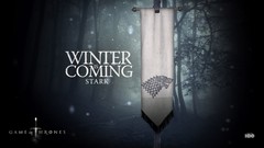 Winter banner game of thrones house stark Winter is Coming