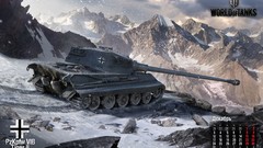 Winter Calendar World of Tanks Tiger ii pzkpfw vib tiger ii