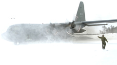 Winter Canada C-130 Hercules