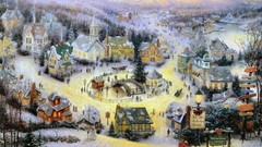 Winter Christmas Thomas Kinkade