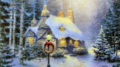 Winter Christmas Thomas Kinkade