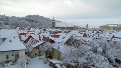 Winter cities Brasov