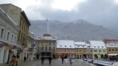 Winter cities Brasov