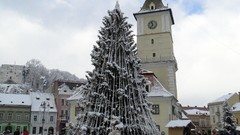 Winter cities Brasov