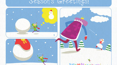Winter Katamari white background