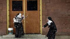 Winter photography places abstract