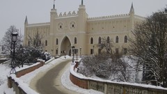 Winter snow Castles cityscapes