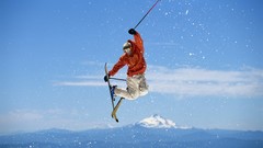 Winter Sports Skiing ski