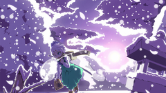 Winter touhou Katana konpaku