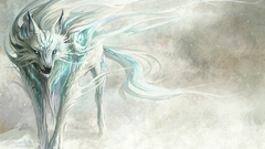 Winter White Wolf