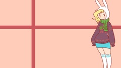 Winter woman hats blondes adventure time bunny ears Fiona the 