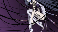Wired web purple chobits