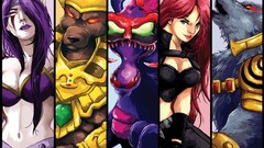 Wisdom League of Legends morgana Katarina the Sinister Blade 