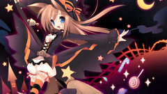 Witch Halloween nekomimi cat