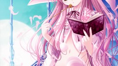 Witch panties pink ecchi