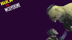 Wolverine comics purple background marvel comics Hulk (comic 