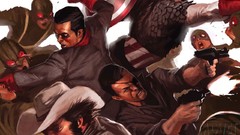 Wolverine logan captain america marvel comics