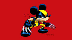 Wolverine mickey mouse Simple