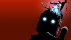 Wolverine silhouettes sentinel glowing