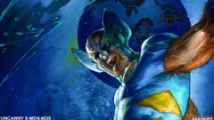 Wolverine widescreen marvel comics Uncanny X-Men
