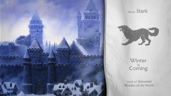 Wolves House artwork Winterfell A Song of Ice and Fire house 