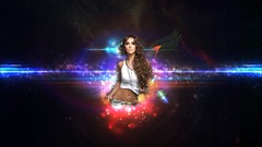 Woman abstract artwork fantasy art Anahi