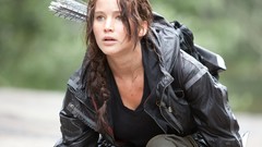 Woman Actress arrows braids jennifer lawrence the hunger games 