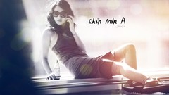 Woman Actress asians models Korean shin min ah