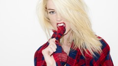 Woman Actress blondes amber heard Terry Richardson