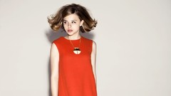 Woman Actress blondes chloe moretz short hair tight shirt