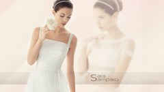 Woman Actress blondes lingerie Sara Sampaio