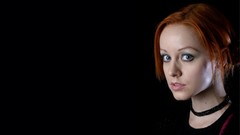 Woman Actress blue eyes redheads Lindy Booth gingers