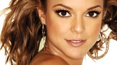 Woman Actress brown eyes TV series brownies CSI Eva La Rue