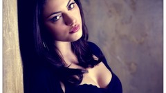 Woman Actress brunettes cleavage phoebe tonkin the secret circle