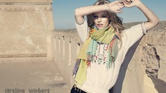 Woman Actress brunettes models Caroline Winberg