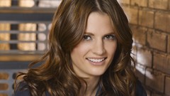 Woman Actress brunettes stana katic portraits Castle TV Series