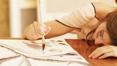 Woman Actress drawings brunettes Spanish teen Maria Valverde