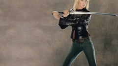 Woman Actress Katana Uma