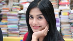 Woman Actress models black hair bollywood Amrita Rao