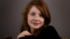 Woman Actress redheads smiling