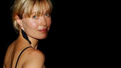 Woman Actress Simple Background Radha Mitchell