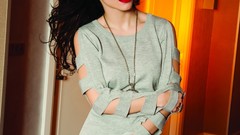 Woman Actress skirts brunettes pantyhose models turkish mini 