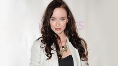 Woman Actress smiling blue eyes brunettes Canadian Elyse 