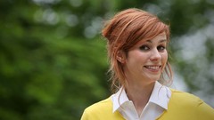 Woman Actress smiling redheads Nora Tschirner