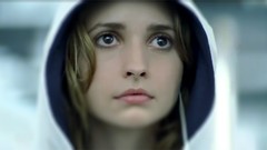 Woman advertisement faces hoodies blondes brunettes portraits 