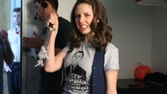 Woman alison brie Knives